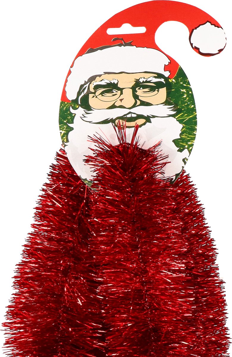 Springos Kerstslinger | Guirlande | Kerstversiering | 6 m | Rood – foto 4