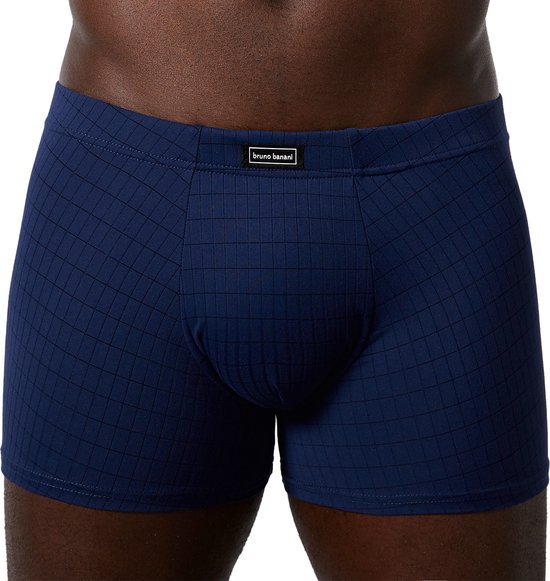 Bruno Banani Heren retro short / pant 2 pack Check Line 2.0