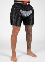 Gorilla Wear - Piru Muay Thai Shorts - Zwart - L