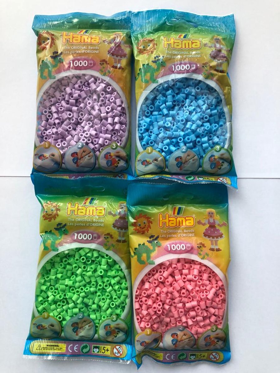 Kit Perles à Repasser 5mm 24 couleurs 2400 Perles Bricolage Loisirs Créatif  avec Plaques Brucelles D'accessoires bricolage pour Enfants