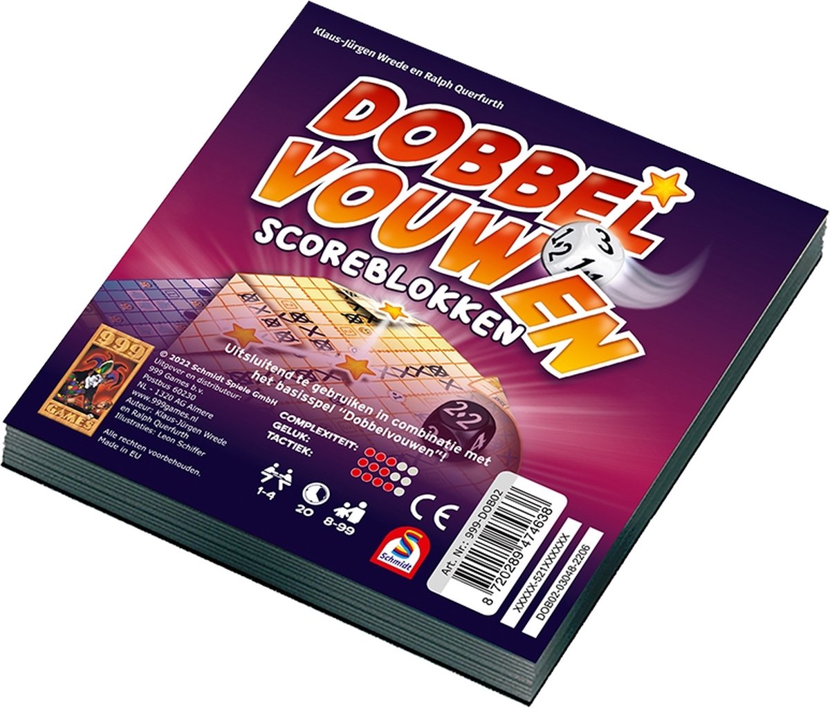 Dobbel Vouwen - Scoreblokken