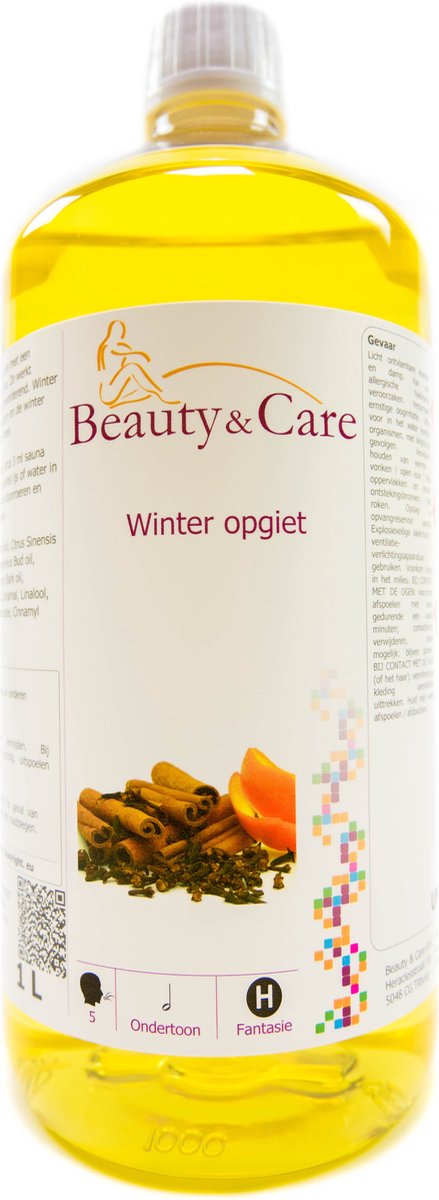 Goedkoopste Beauty & Care - Winter sauna opgietmiddel - 1 L. new