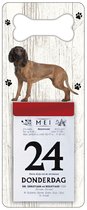 Scheurkalender 2024 Hond: Beierse Bergzweethond