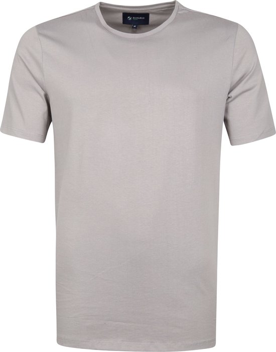 Suitable - Respect T-shirt Jim Grijs - Modern-fit