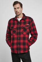 Brandit - Lumber Jacket - 4XL - Zwart/Rood