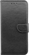 Bookcase Hoesje iPhone 13 Mini | Wallet Case | iPhone 13 Mini Hoesje Met pasjeshouder - Zwart