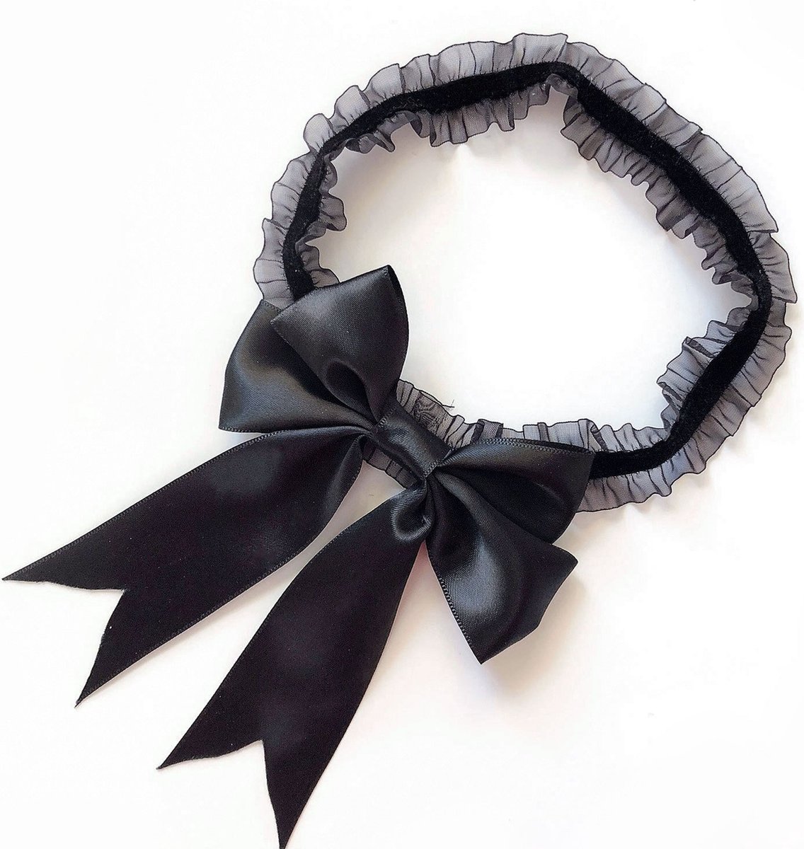 Goedkoopste WiseGoods Luxe Kousenband - Sexy Lingerie Dames - Ondergoed Accessoires - Cadeau - Erotiek - Kousen - Huwelijk - Elastiek - Zwart