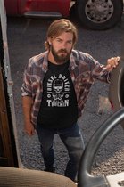 Rick & Rich Keep on Trucking - T-shirt XL - Diesel Driver Skull 1991 tshirt - t shirt heren met print - Trucker tshirt - t shirt heren ronde hals - Diesel Driver shirt