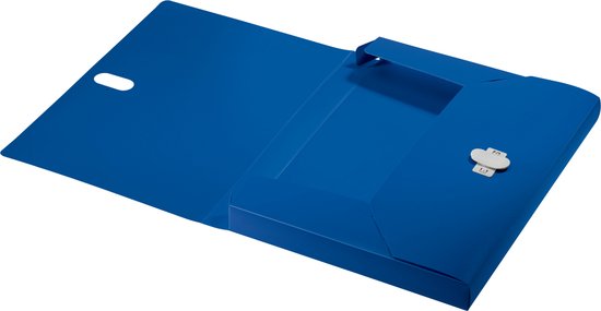 Leitz Recycle Duurzame Documentenbox voor A4 Formaat - Klimaatneutraal - Blauw - Leitz