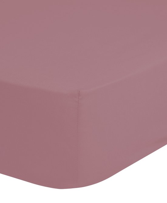 Hoeslaken 180x200 HIP cotton-satin dusty pink