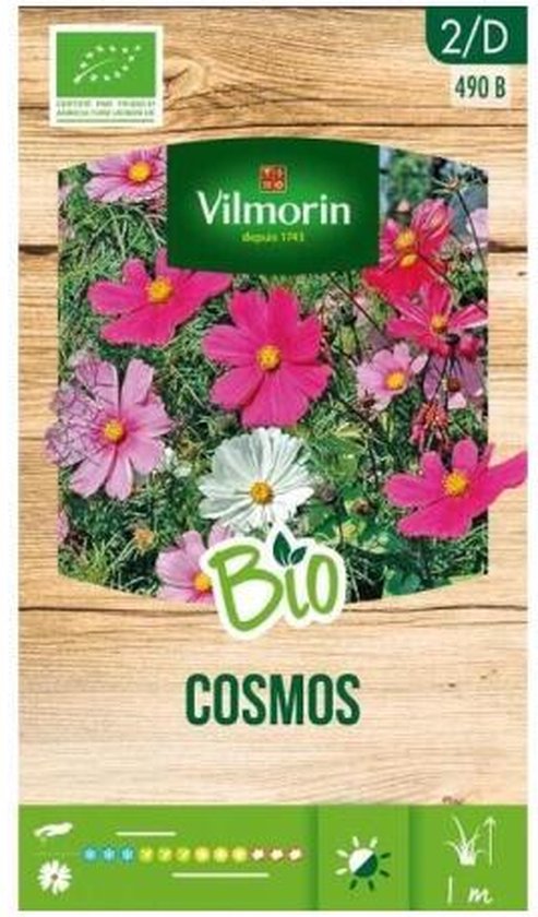 Graine Florale Cosmos En Mélange Bio - VILMORIN