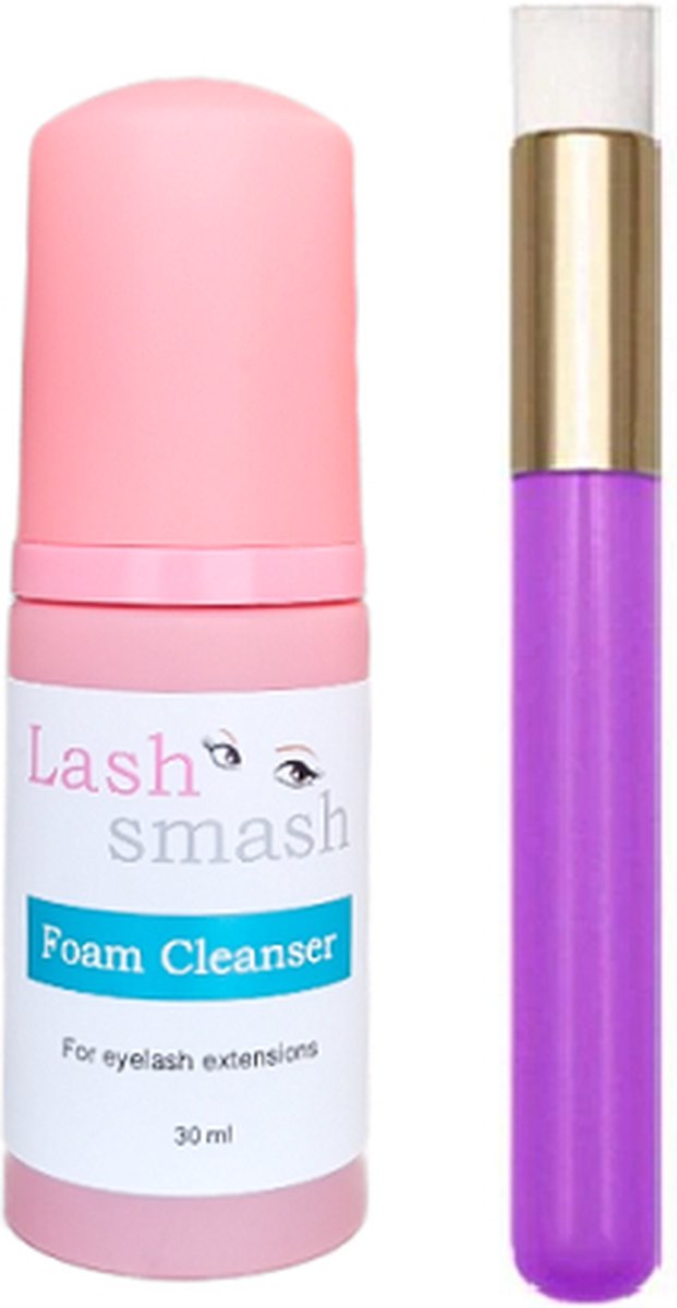 Lash Foam cleanser 30ml mild, geen parabenen, luxe
