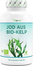 Jodium tabletten Bio Kelp Extract - 365 stuks - 200 mcg - Vit4ever - Jodium pillen - 100% Vegan