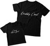 Matching shirts Vader & Zoon | Daddy Cool | Papa maat XL & Kind maat 86