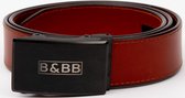 Black & Brown Belts/ Outlined 2.0 -  Light Brown Belt / Automatische gesp/ Automatische riem/ Leren riem/ Echt leer/ Heren riem / Dames riem / 125 CM/