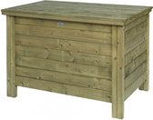 Talen houten opberbox - 120 cm - Groen