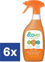 Ecover - Allesreiniger Power Spray - Voordeelverpakking 6 x 500 ml