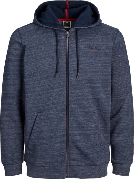 JACK & JONES Herren Strickpullover Mit Reißverschluss - Jcocaleb Knit Zip Hoodie