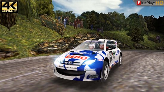 V-Rally 2 + Peugeot Memory Card Pour PS1 – Bon état – Jeu PS1 – Envoi Rapide