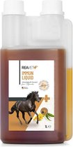 ReaVET - Immuun Liquid voor Paarden - Versterking van het immuunsysteem van je Paard - Geen kunstmatige smaakstoffen, kleurstoffen of suiker - 1000ml
