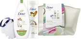 Dove Nourishing Secrets Restoring Washbag - 225ml + 250ml - Geschenkset vrouwen