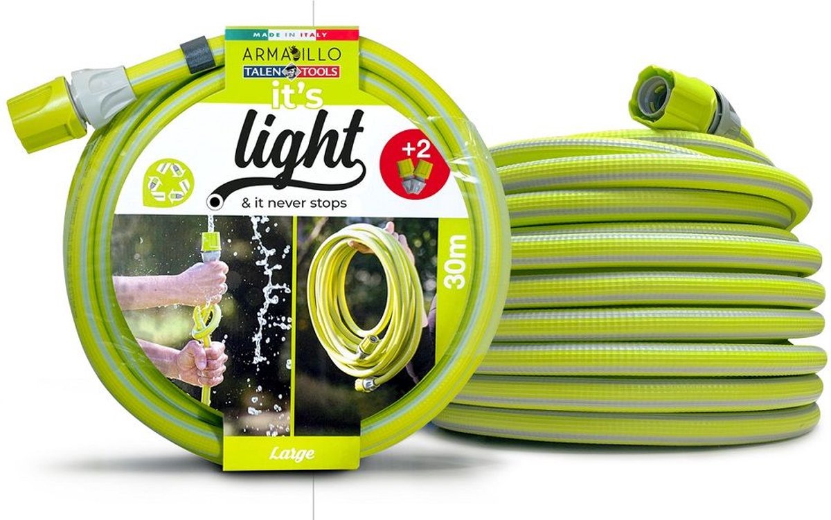 Talen Tools - Tuinslang - Armadillo - Extra licht - 30 m 5/8 inch
