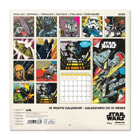 Star Wars Kalender 2023  bol