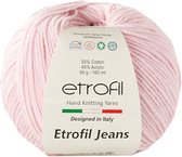 Etrofil Garen Jeans - Licht Roze No 33 - 55% Katoen 45% Acryl- Amigurumi - Haak- en Breigaren