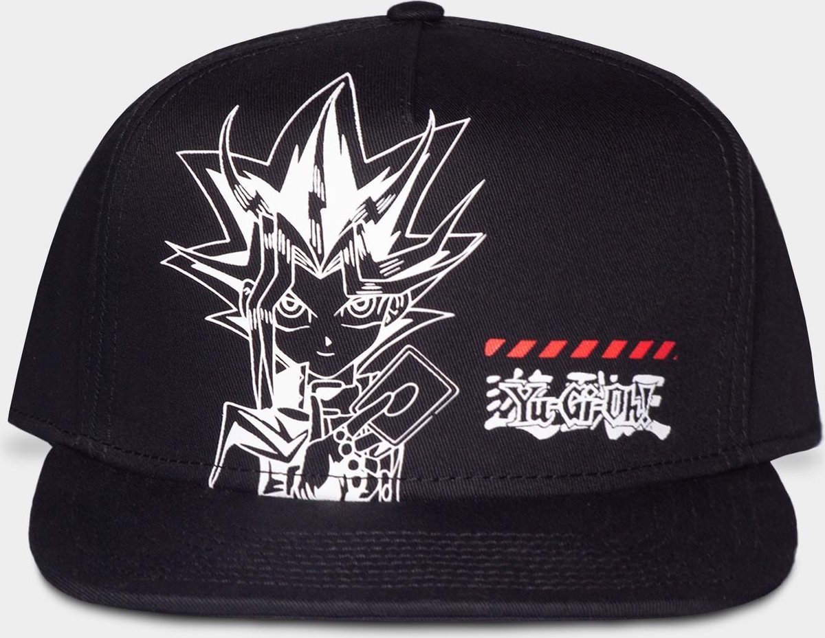 YuGiOh! Snapback Pet Yu-Gi-Oh! Logo Zwart