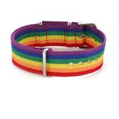 BaykaDecor - Luxe Pride Armbanden Set Dames & Heren - Armband - Sieraden - Armbandje - Armbandjes - Cadeau - Regenboog - 2 Stuks