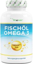 Omega 3 Visolie Triglyceride Vorm - 420 Capsules - 1000mg visolie per capsule en de omega 3 vetzuren EPA en DHA - Duurzame Visvangst - Hoge Zuiverheid Vit4ever