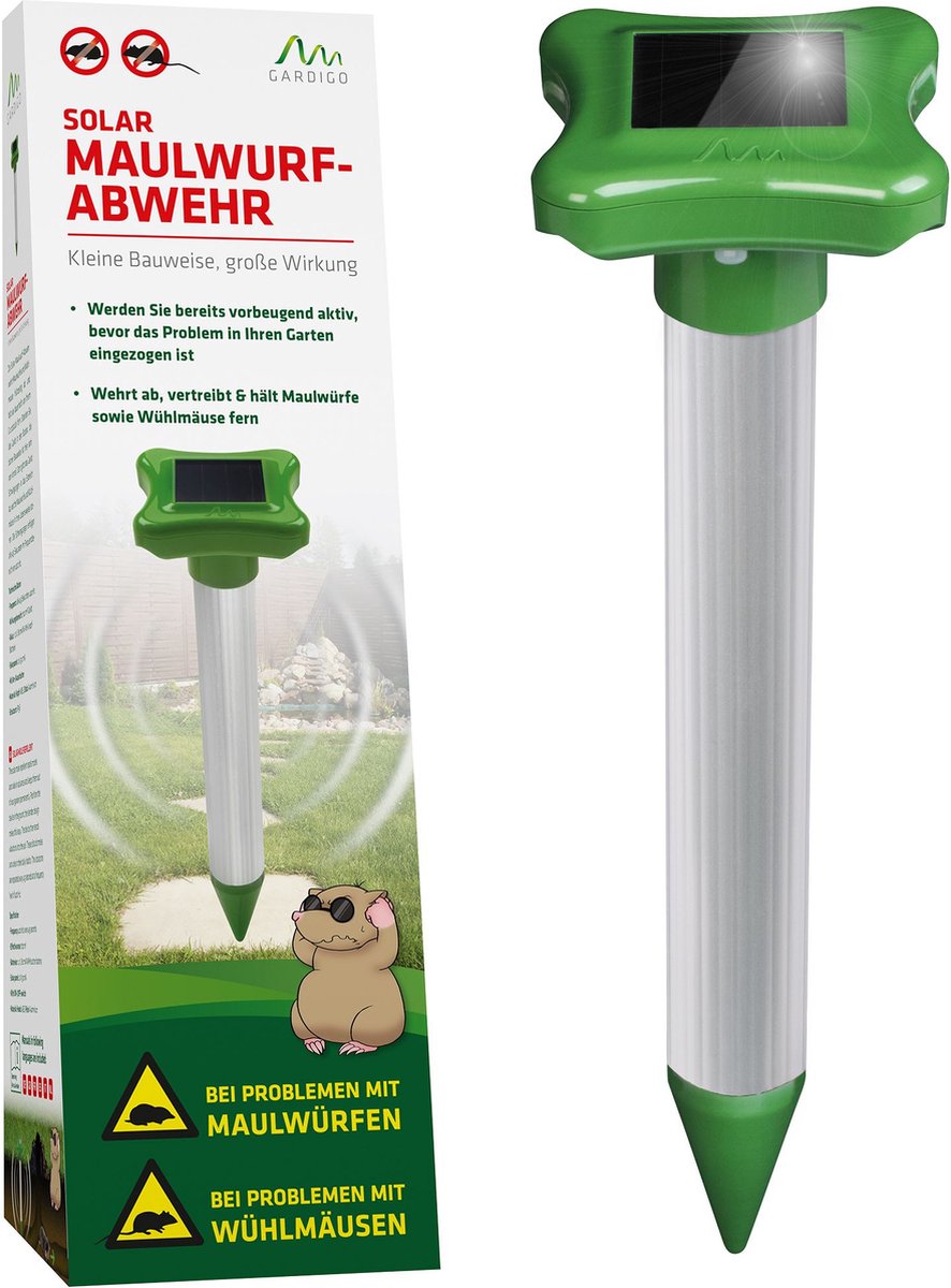 Mollenverschrikker solar Gardigo