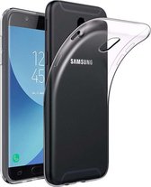HB Hoesje Geschikt voor Samsung Galaxy J7 2017 - Siliconen Back Cover - Transparant
