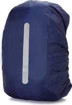Kasey Products - Rain Cover Backpack - Housse de pluie réfléchissante - 15 à 25 litres - S - Bleu foncé