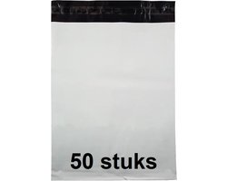 50x Verzendzakken voor Kleding L 36 x 50 cm - 70 my - 360 x 500mm Webshop Verpakking Zakjes - Plakstrip - 50 stuks