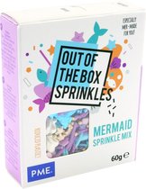 PME - Out of the Box Sprinkles - Mermaid - Zeemeermin Strooisels - 60g