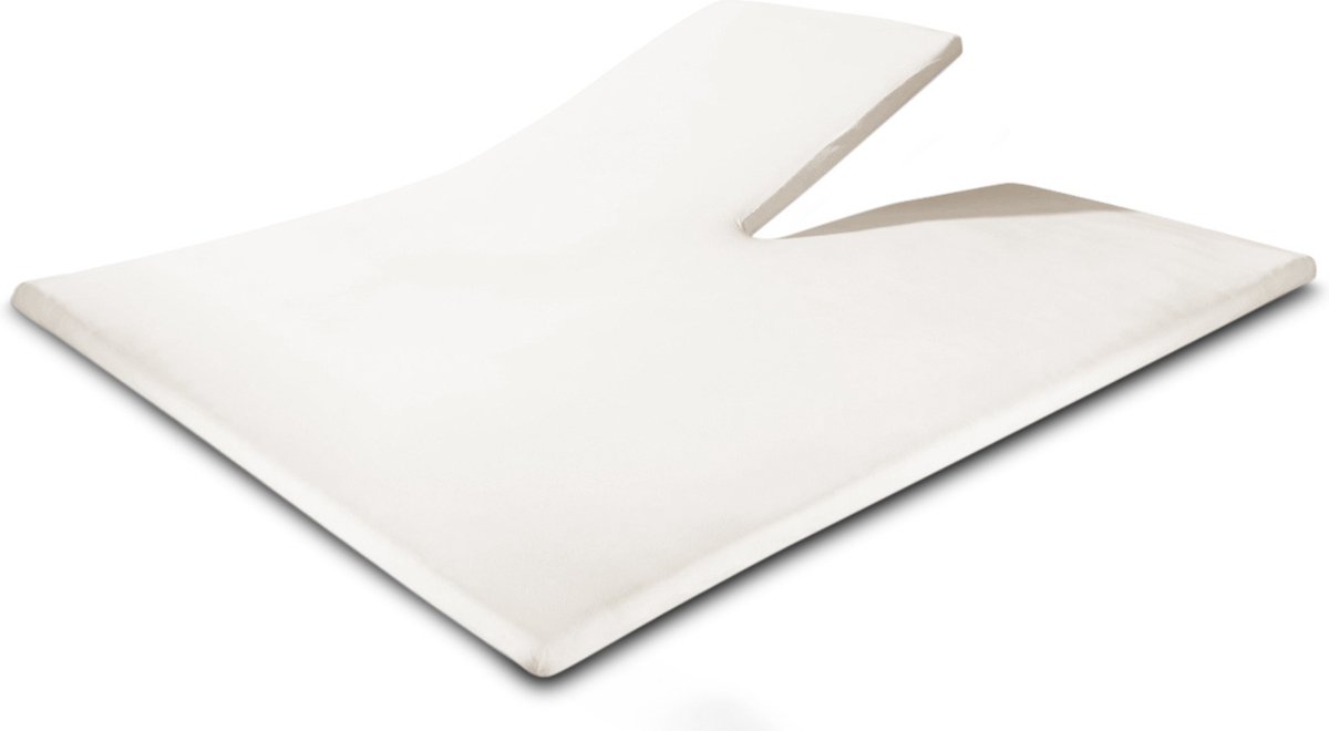 Dreamhouse Splittopper Jersey Hoeslaken - 140X200 - Creme