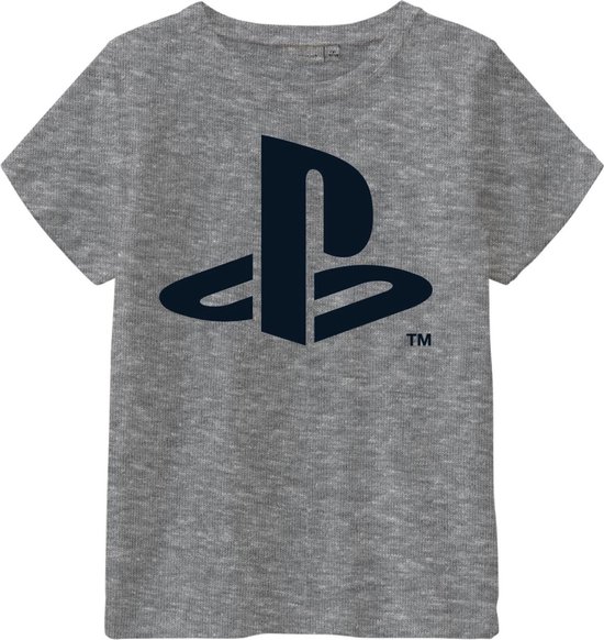 Name-it Tshirt Osman Playstation Grey Melange
