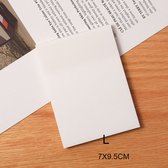 BACK TO SCHOOL - Sticky Notes - Transparant - Doorzichtig - Zelfklevend - 50 velletjes - 70x95mm