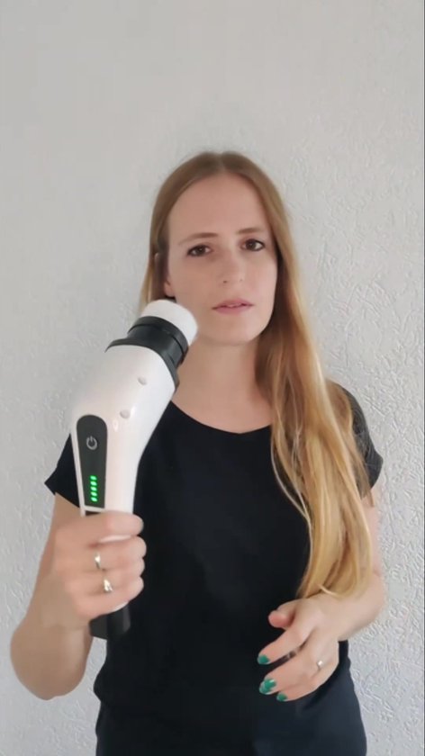 Achaté Elektrische Schoonmaakborstel - Schrobber met steel