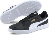 PUMA Shuffle Unisex Sneakers - Wit/Zwart/Goud - Maat 46