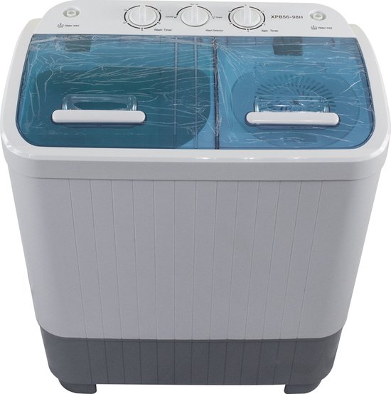 weduwe Voorman Zending Professionele zuinige XL vrijstaande (camping-studenten) wasmachine en  droger in 1 | bol.com