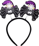 Halloween Diadeem Halloween Accessoires Halloween Haarband Versiering Kostuum Decoratie Tiara Set – 1 Stuk