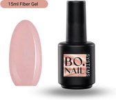 GUAPÀ® Fiber Gel | Fiberglass Nails | BIAB | Builder Gel | Gellak | Cover Warm Pink 15 ml