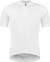 Rogelli Core Fietsshirt Heren - Korte Mouwen - Wielrenshirt - Wit - Maat 4XL