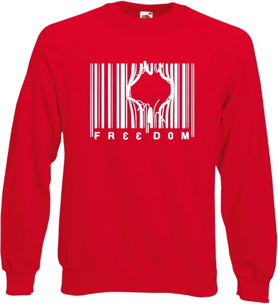 Sweater #FREEDOM Maat XL