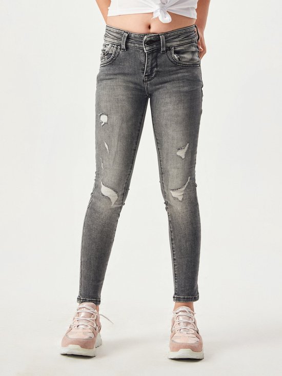 LTB Jeans Oliana G - Jean Fille Taille Haute Large Bleu Moyen 15 Ans/170