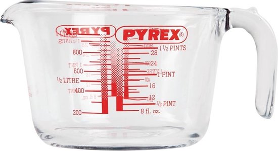 Maatbeker, 0,5 liter - Pyrex | Classic Prepware - PYREX
