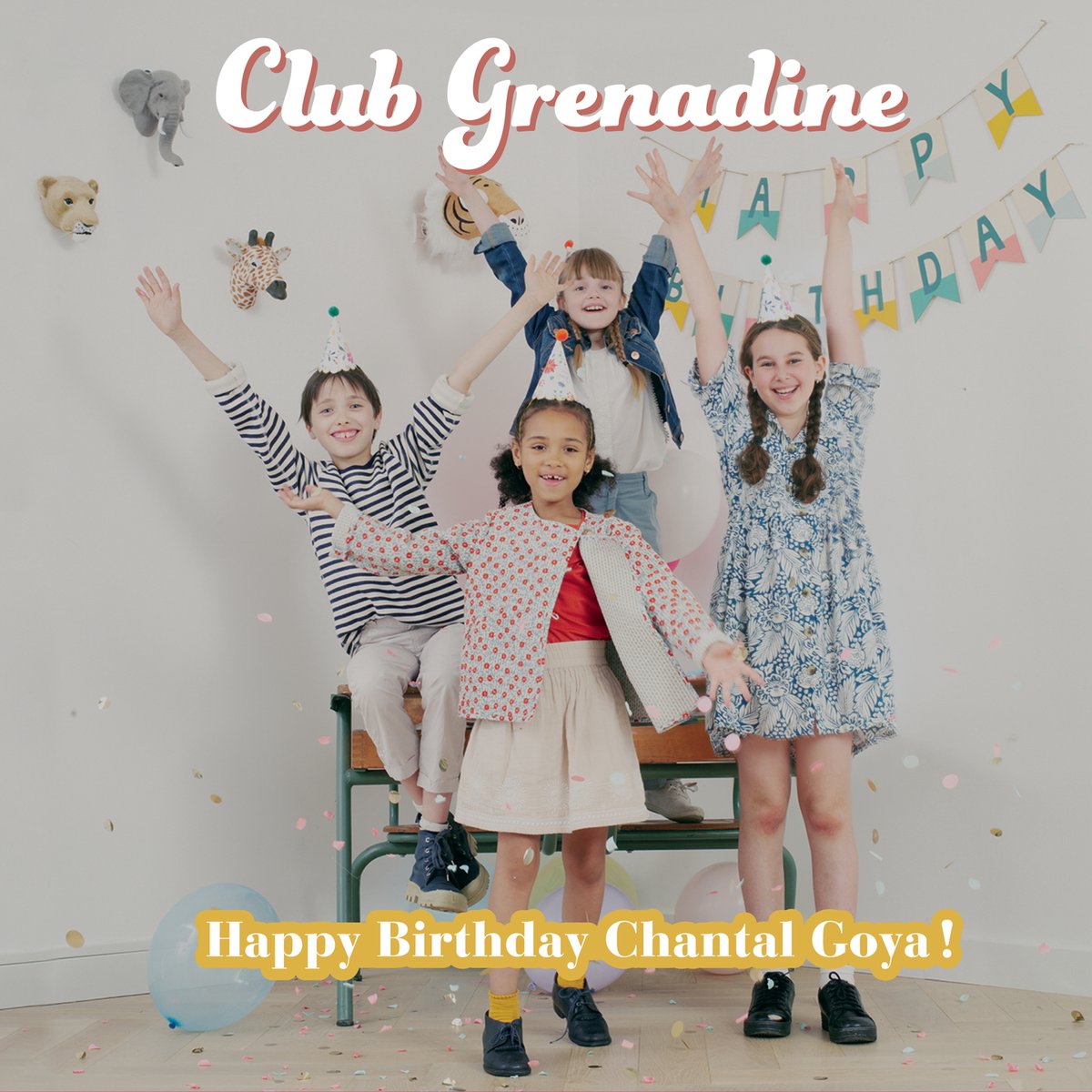 Club Grenadine & Chantal Goya - Happy Birthday Chantal Goya (CD)