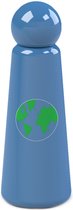 Lund - Skittle Drinkfles 500 ml Earth - Roestvast Staal - Blauw